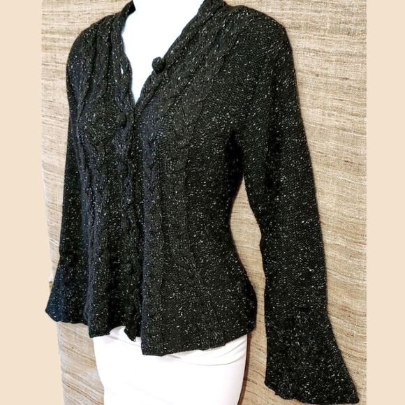 Tivoli Wool Blend Cardigan Sweater - Picture 4 of 10